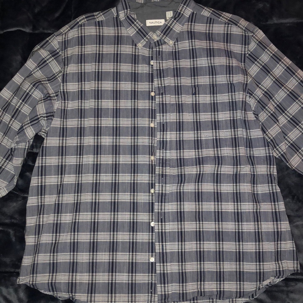 Lightly worn Nautica button down
